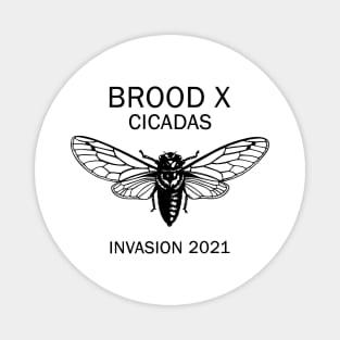 Cicada Brood X 2021 Magnet